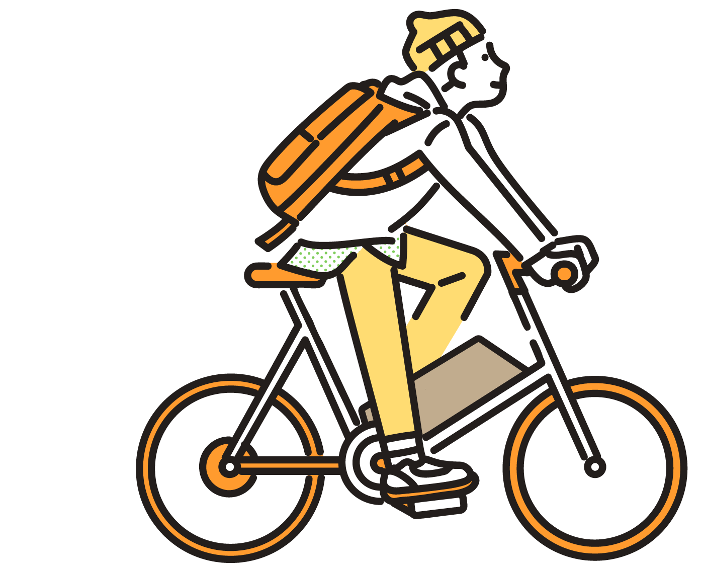 電動バイク走行